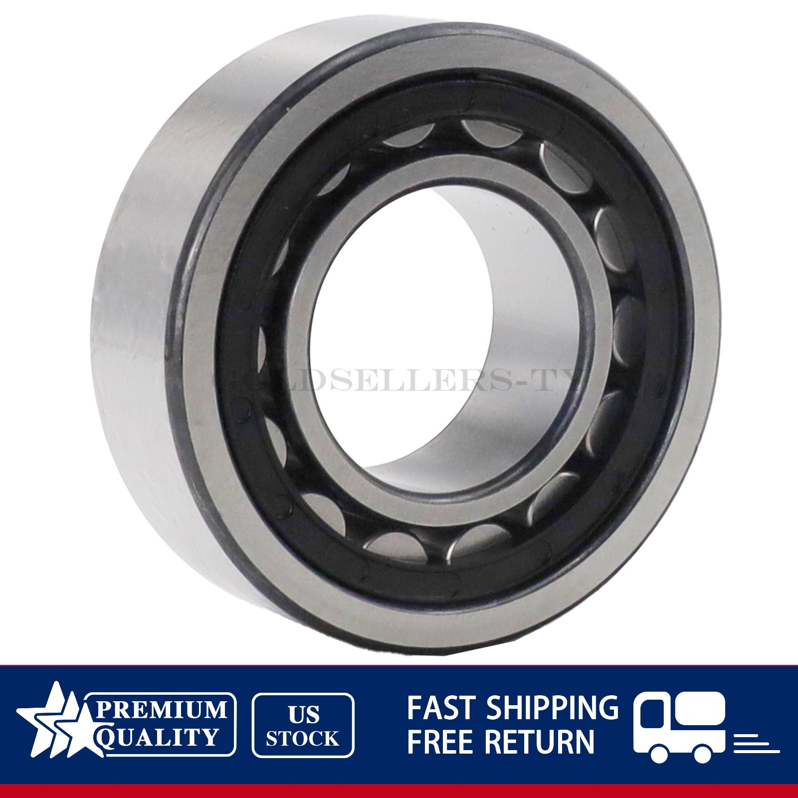 Cylindrical Roller Bearing Fits For FAG NU2207 E XL TVP2 C3 35x72x23mm