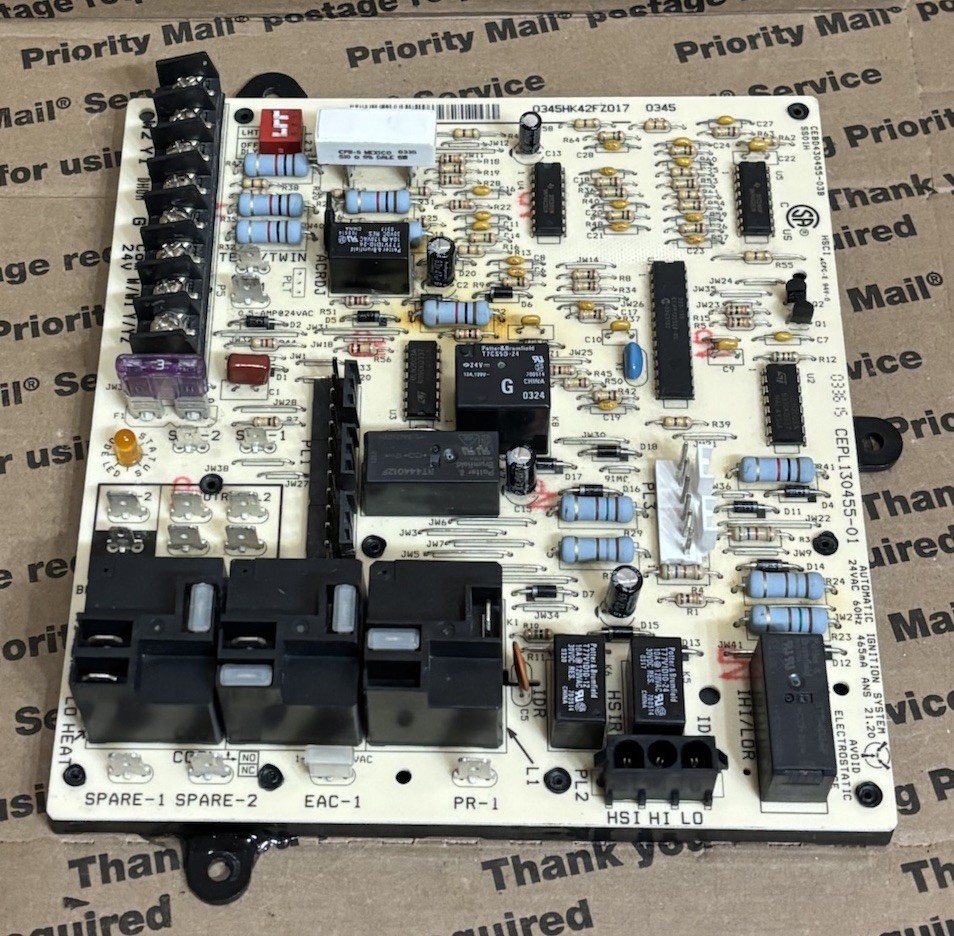 Carrier HK42FZ017 Furnace Control Board CEPL130455-01 CEBD430455-03B 🔥Checked