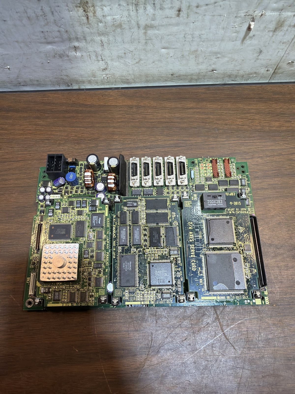 Fanuc A20B-8100-0130 3/4 Axes Servo Card w/A20B-3300-0120 Modules INV=33530