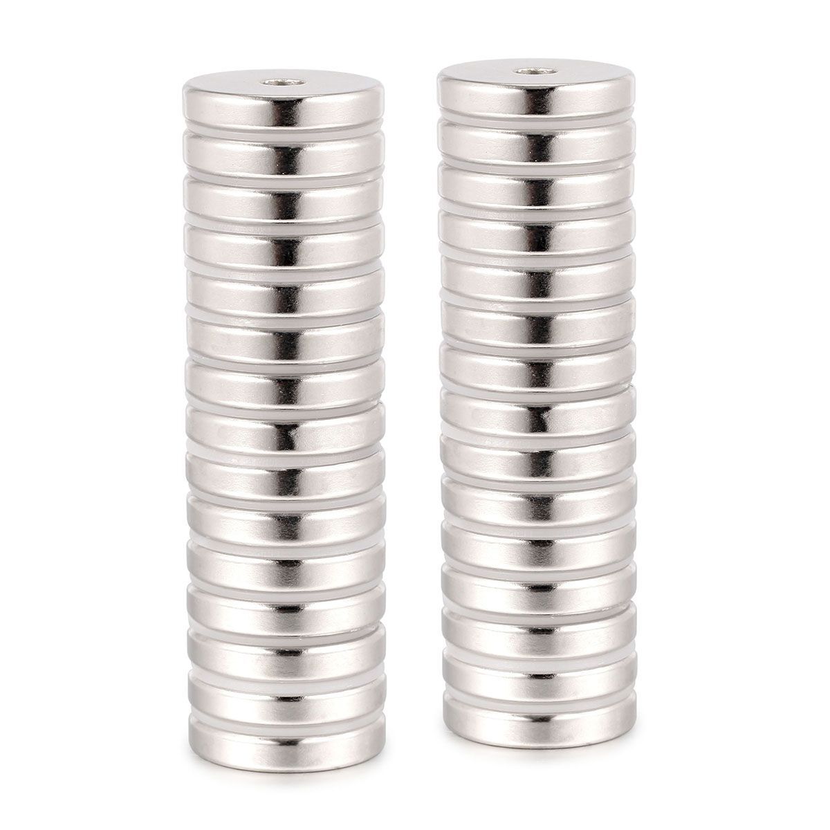 Lot Countersunk Ring Round Disc Strong Neodymium Magnets Rare Earth with Hole