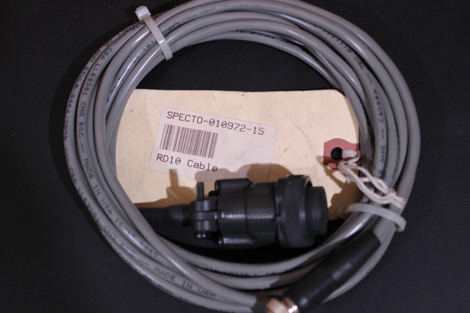 Spectra Trimble CTO-010972-15 Cable, Straight, RD10 to Receiver, 15 ft (5m)