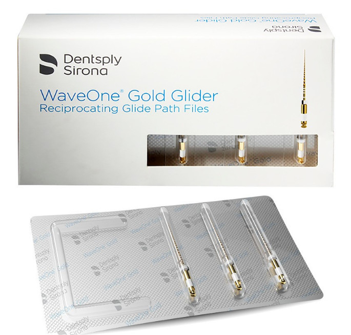 Waveone Gold Glider 21mm ENDODONTIC RECIPROCATING Glide Path Dentsply 30files