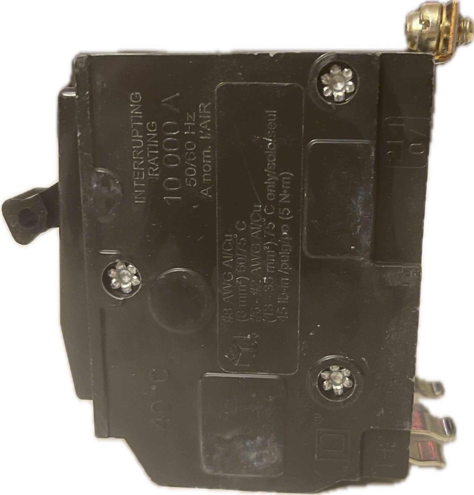 Square D QOB250 50A 2 Pole Bolt-On Circuit Breaker 120/240V 10kA