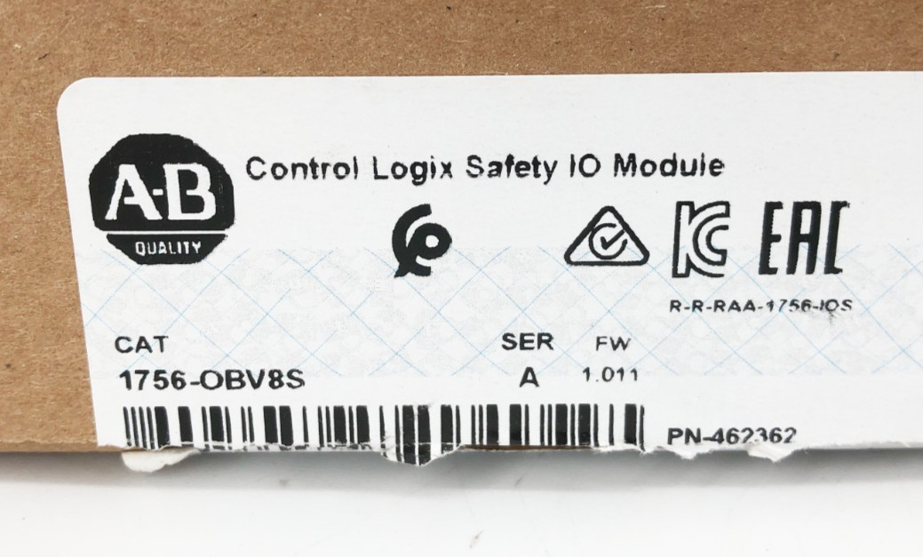 New Allen Bradley 1756-OBV8S Ser. A Control Logix Safety I/O Module 8-Ch