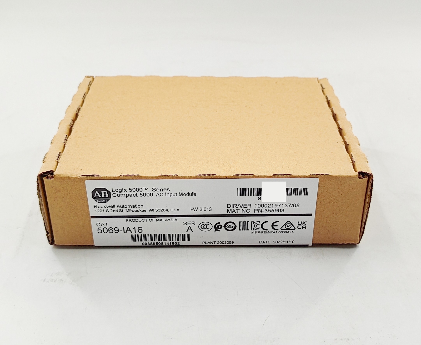 Allen-Bradley 5069-IA16 Compact Logix 5000 Input Module