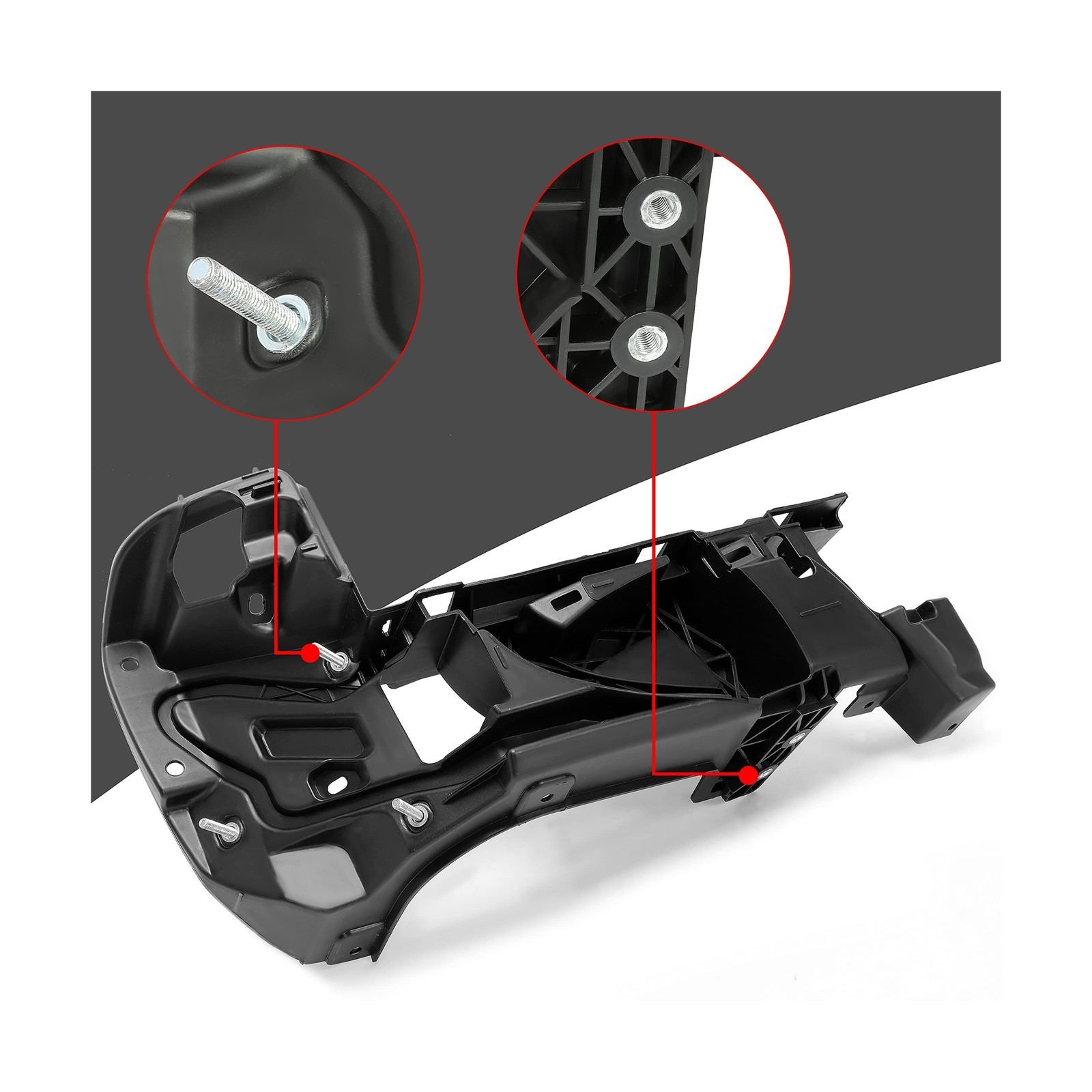 Kojem Rear Bumper Outer Extension Insert Bracket Driver Side Compatible with …