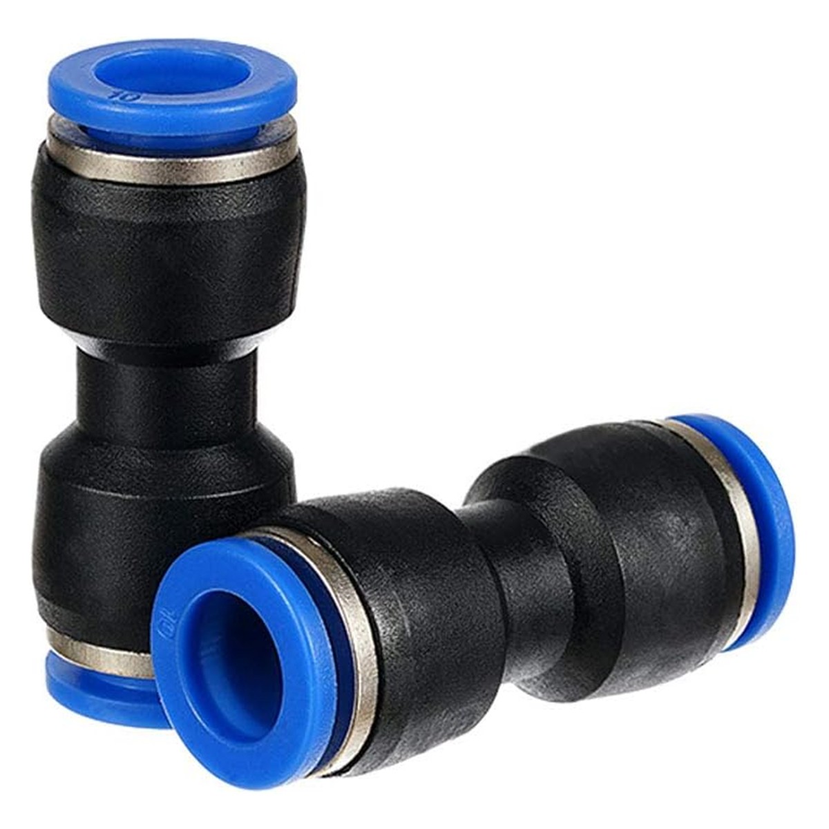 50PCS Air Line Fittings Straight Push Quick Release Connect Pneumatic Connectors