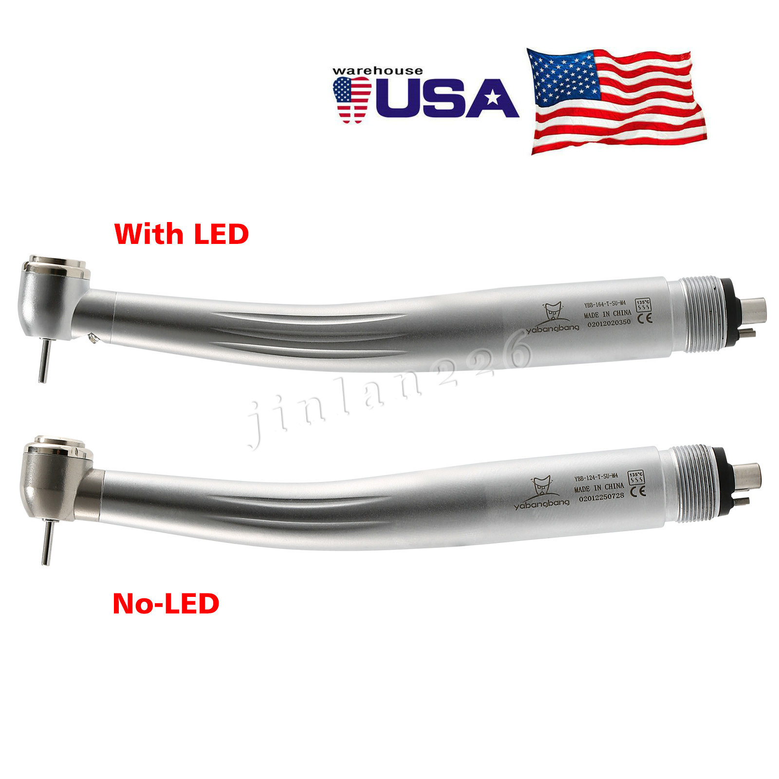 10* Yabangbang Dental (LED E-generator) High Speed Handpiece 2/4 holes For KaV