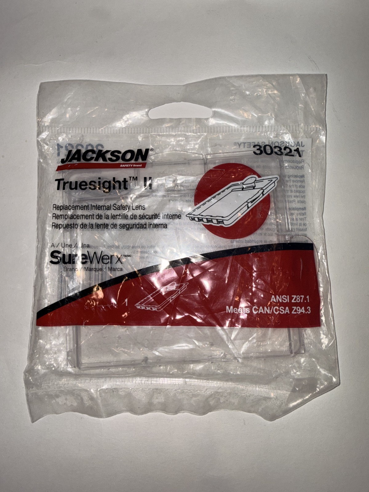 Jackson Truesight II – Repalcement Internal Safety Lens – 30321 – Brand New