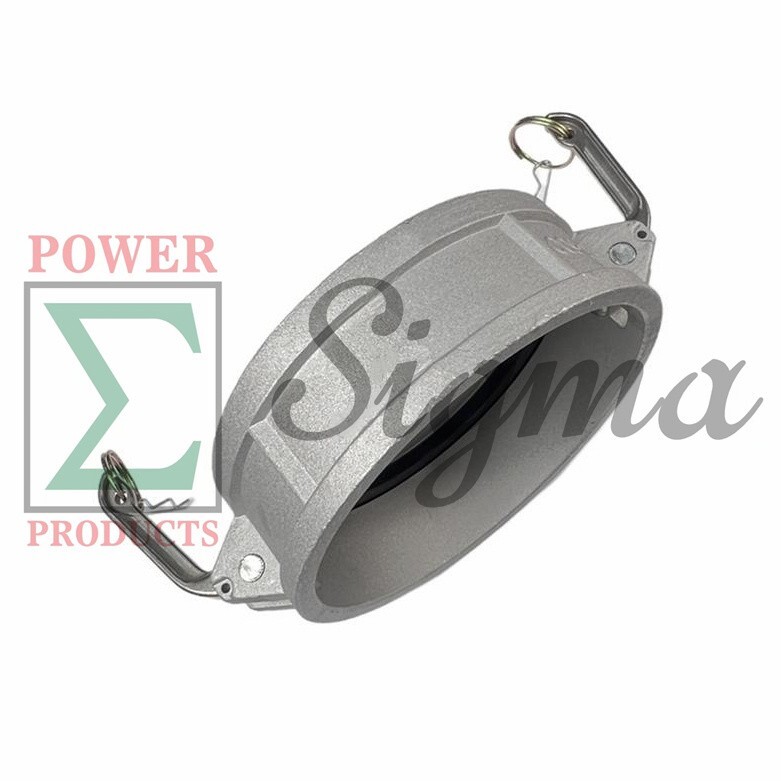Sigma 6″ IN Aluminum DC Cam Groove Coupling Female Camlock Hose Fitting Dust Cap