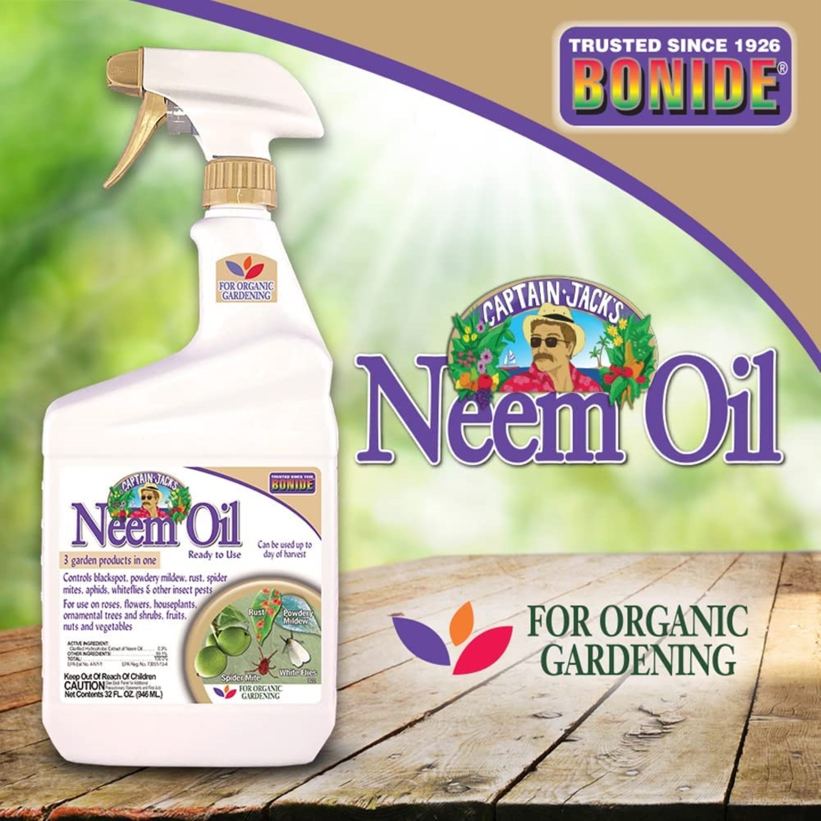 Bonide Products Neem Oil Spray, 32 Ounce, RTU