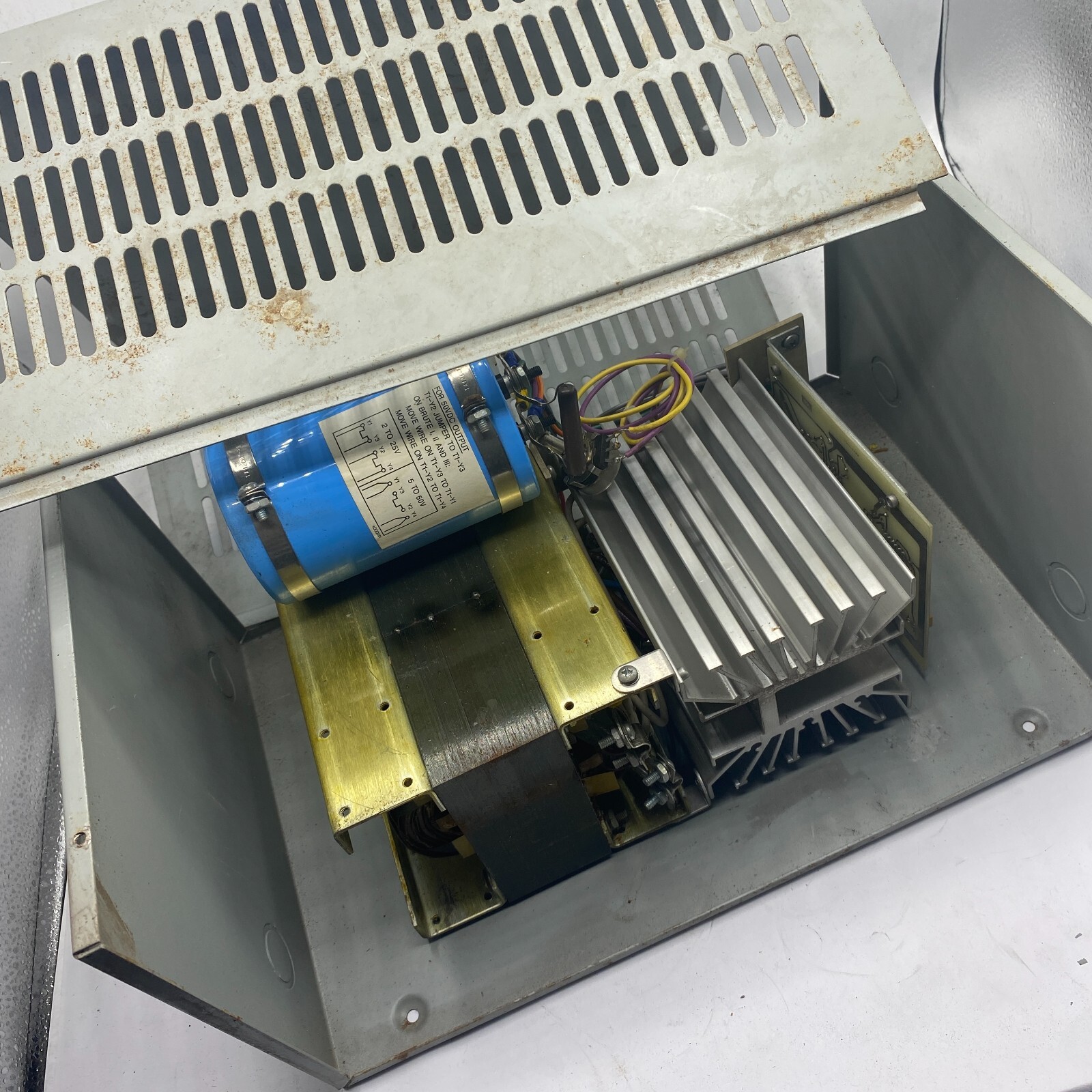 Adtech Power AP Brute 1 Power Supply w/ Mallory CGS Capacitor Hammond 1416 ✅