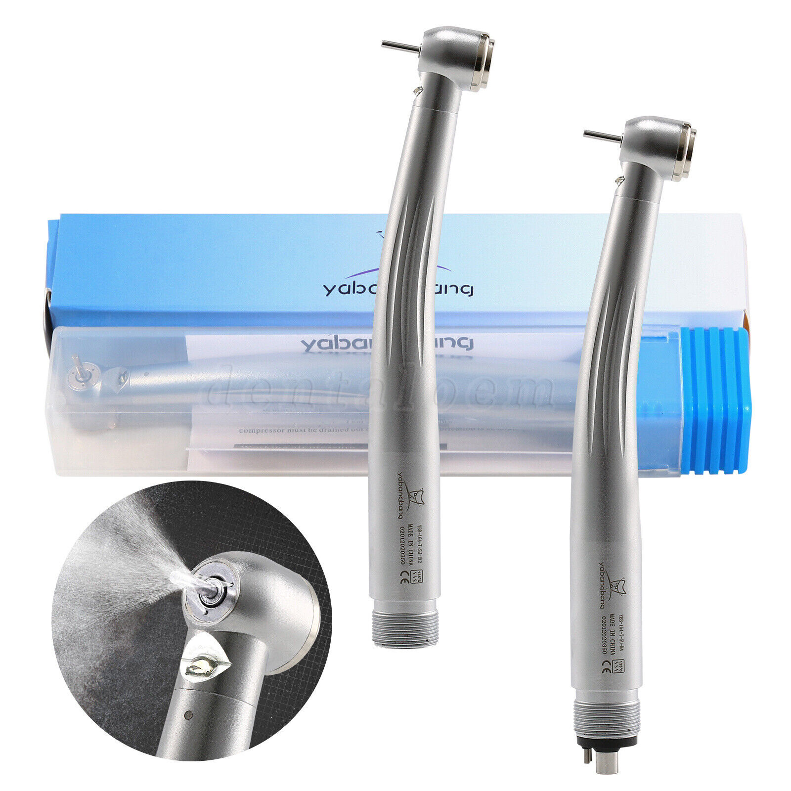 Yabangbang E-generator Dental LED Fiber Optic High Speed Handpiece 2/4 NSK Style