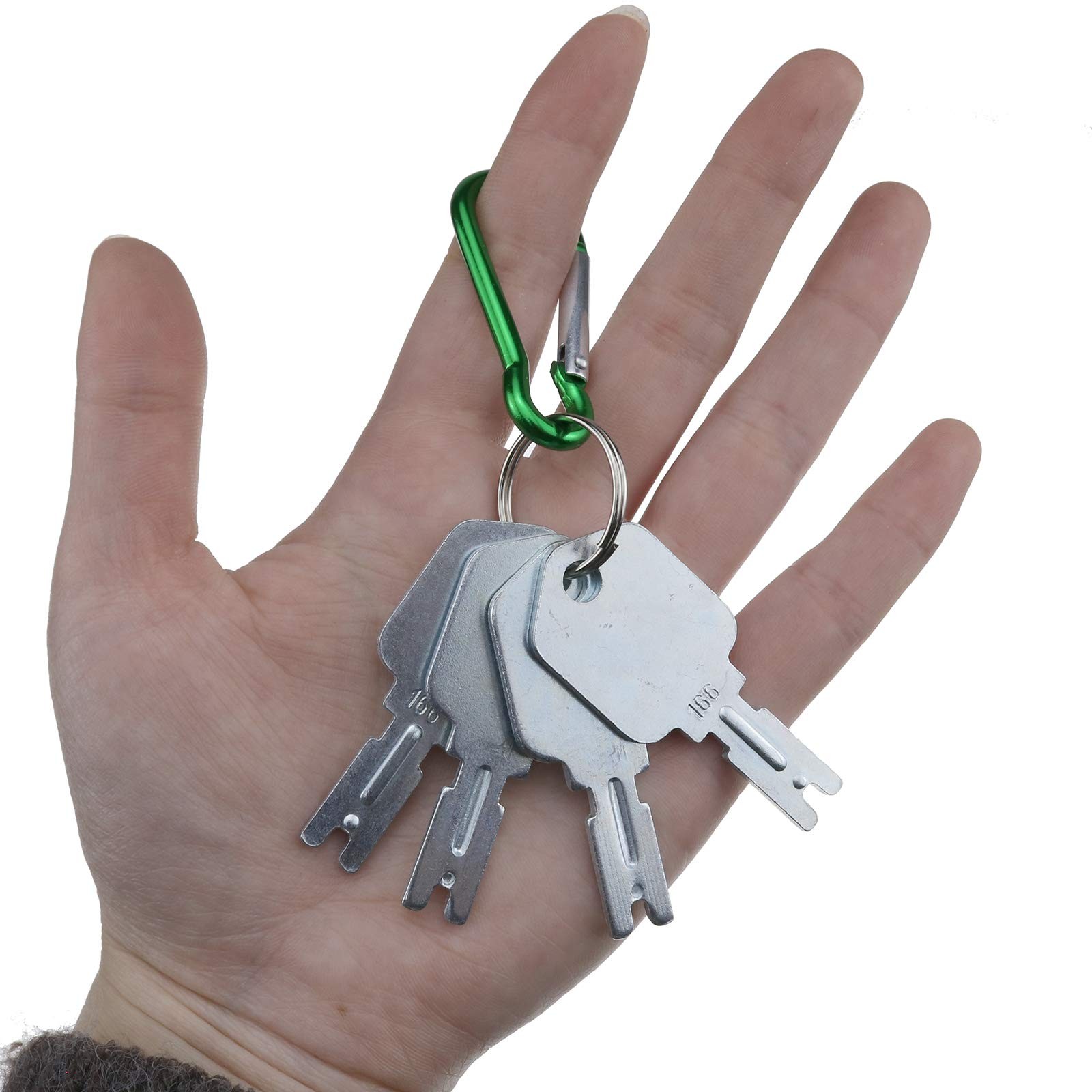 Forklift Ignition Keys 4PCS 166 1430 186304 51335040 A214062 for Clark Yale