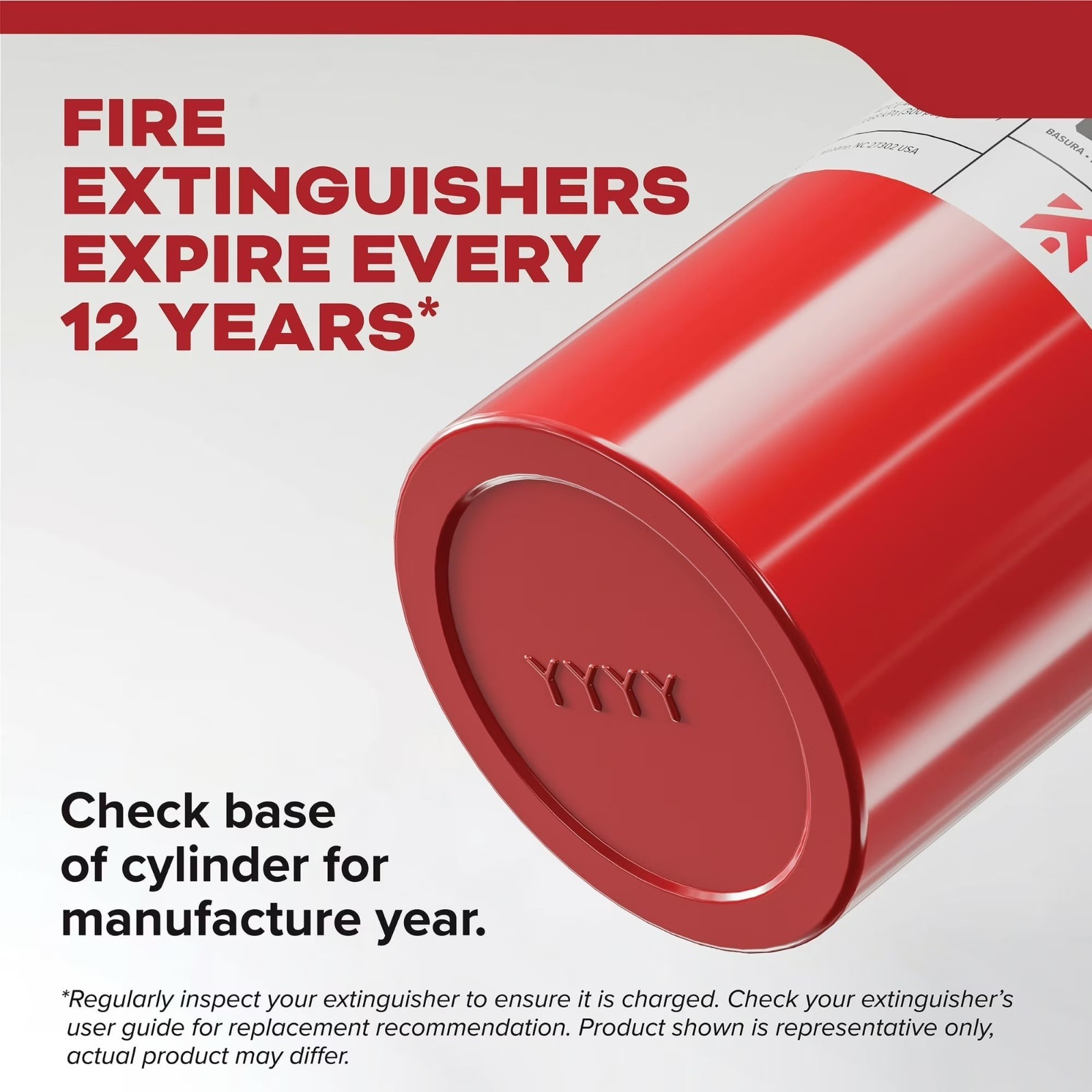 Kidde Fire Extinguisher for Vehicles, Cars, Single Use 5BC