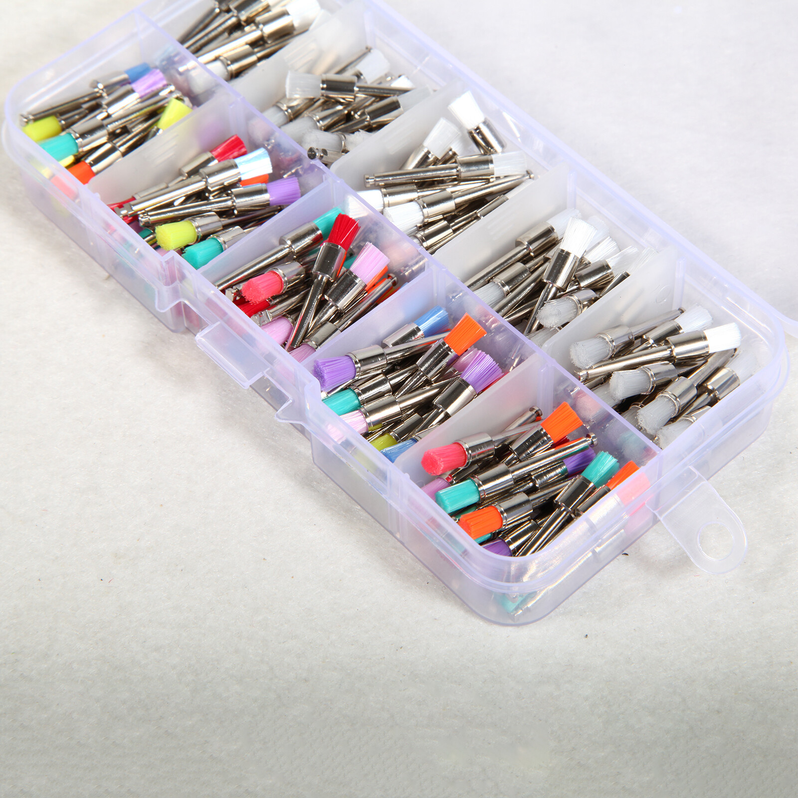 1000pcs Dental Rubber Prophy Tooth Teeth Polish Polishing Cups Latch Type Brush