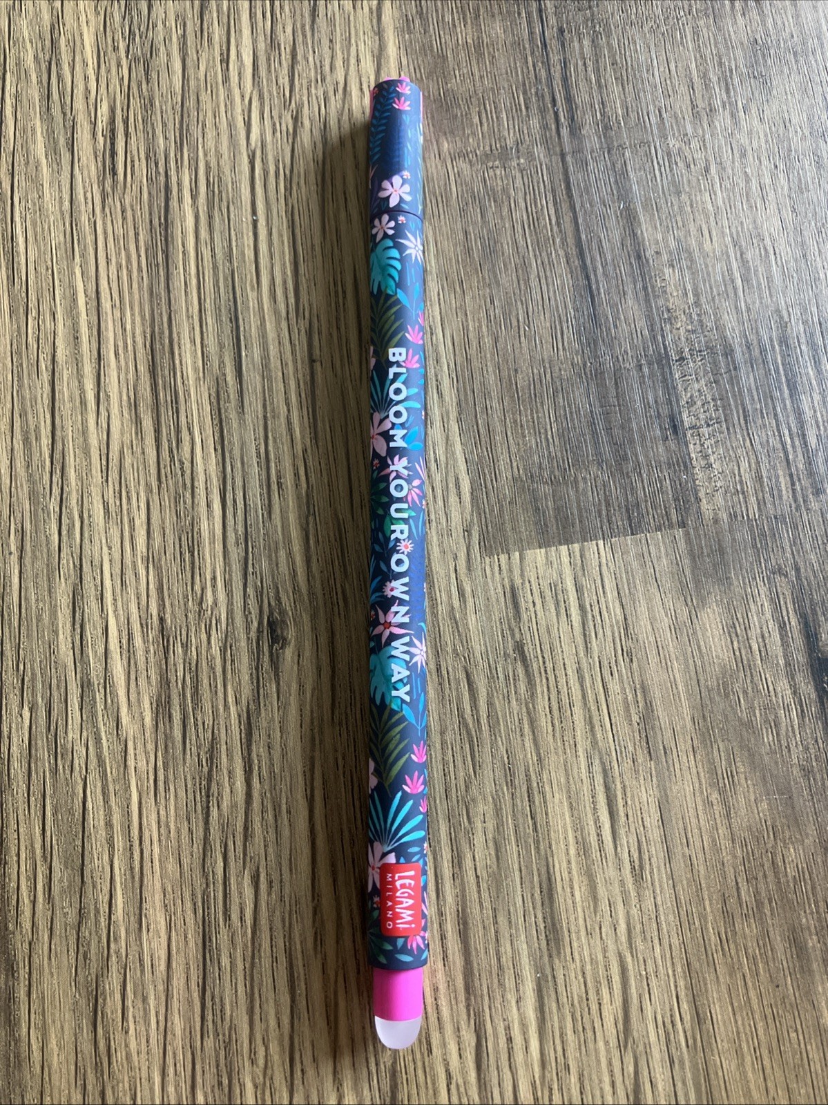 Legami FLORA/BLOOM YOUR OWN WAY 🌷Erasable Gel,TURQUOISE (1 PEN)DISCONTINUED