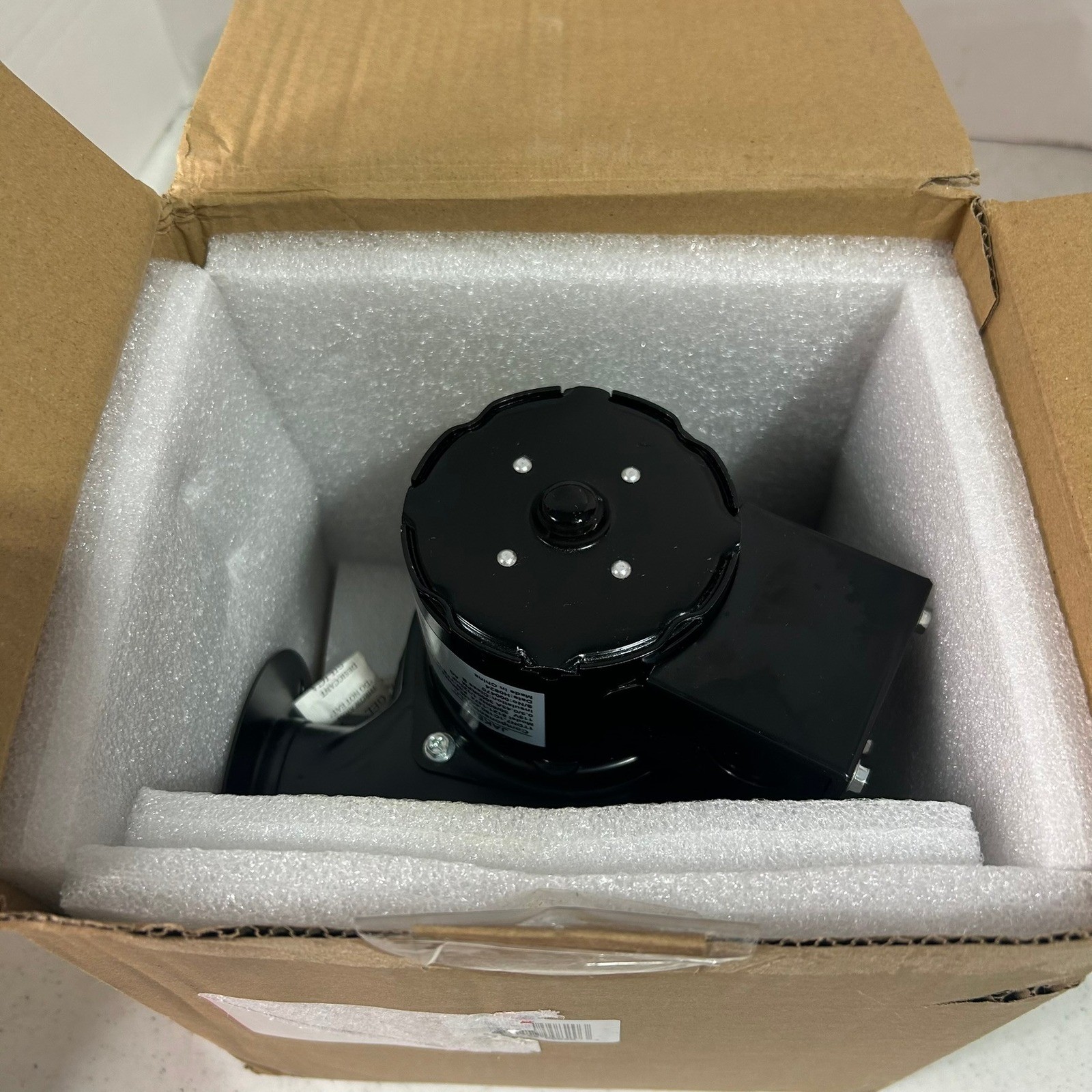 Jakel 110V Draft Inducer Blower Motor 115V 3000RPM 8121-1474 1TDN7 Black HVAC