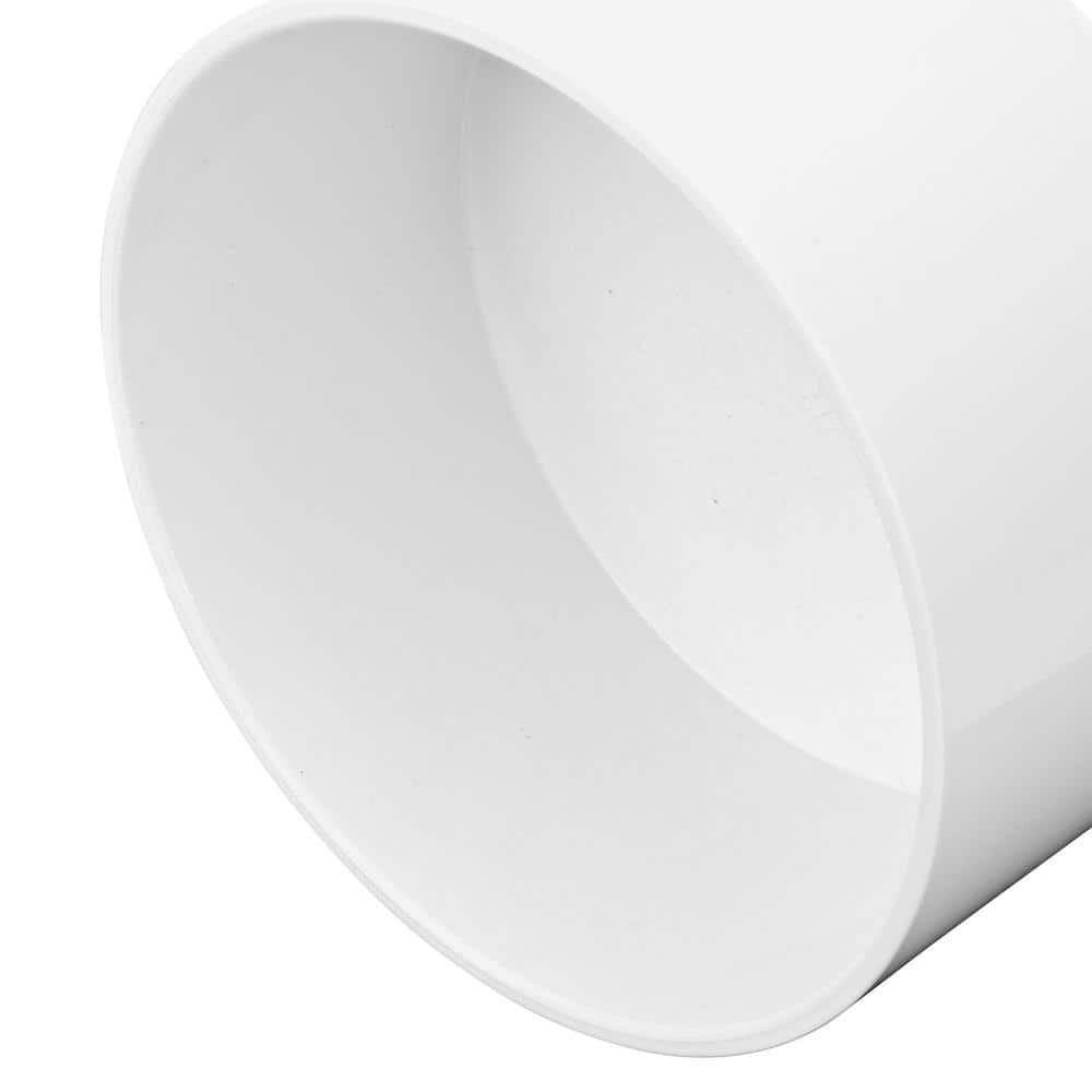 6 in PVC S-D End Cap, Solvent Weld Sewer & Drain Pipe Closure