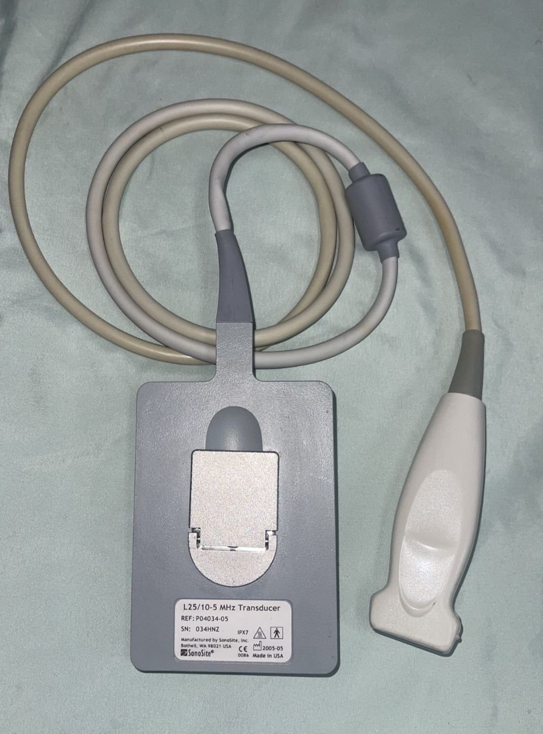 Sonosite L25 /10-5 MHz Linear Array Ultrasound Probe