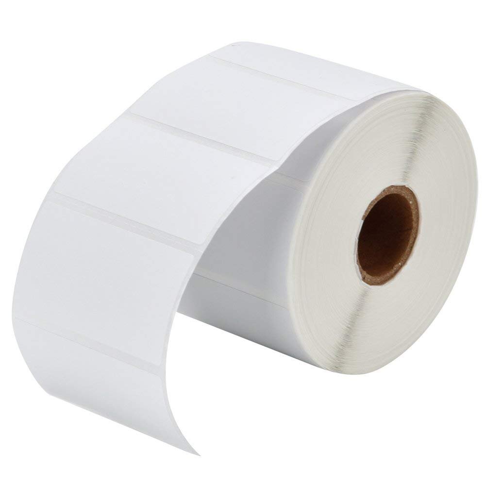 1000/Roll 2.25″x1.25″ Direct Thermal Labels Adhesive SKU Label for Zebra Amazon