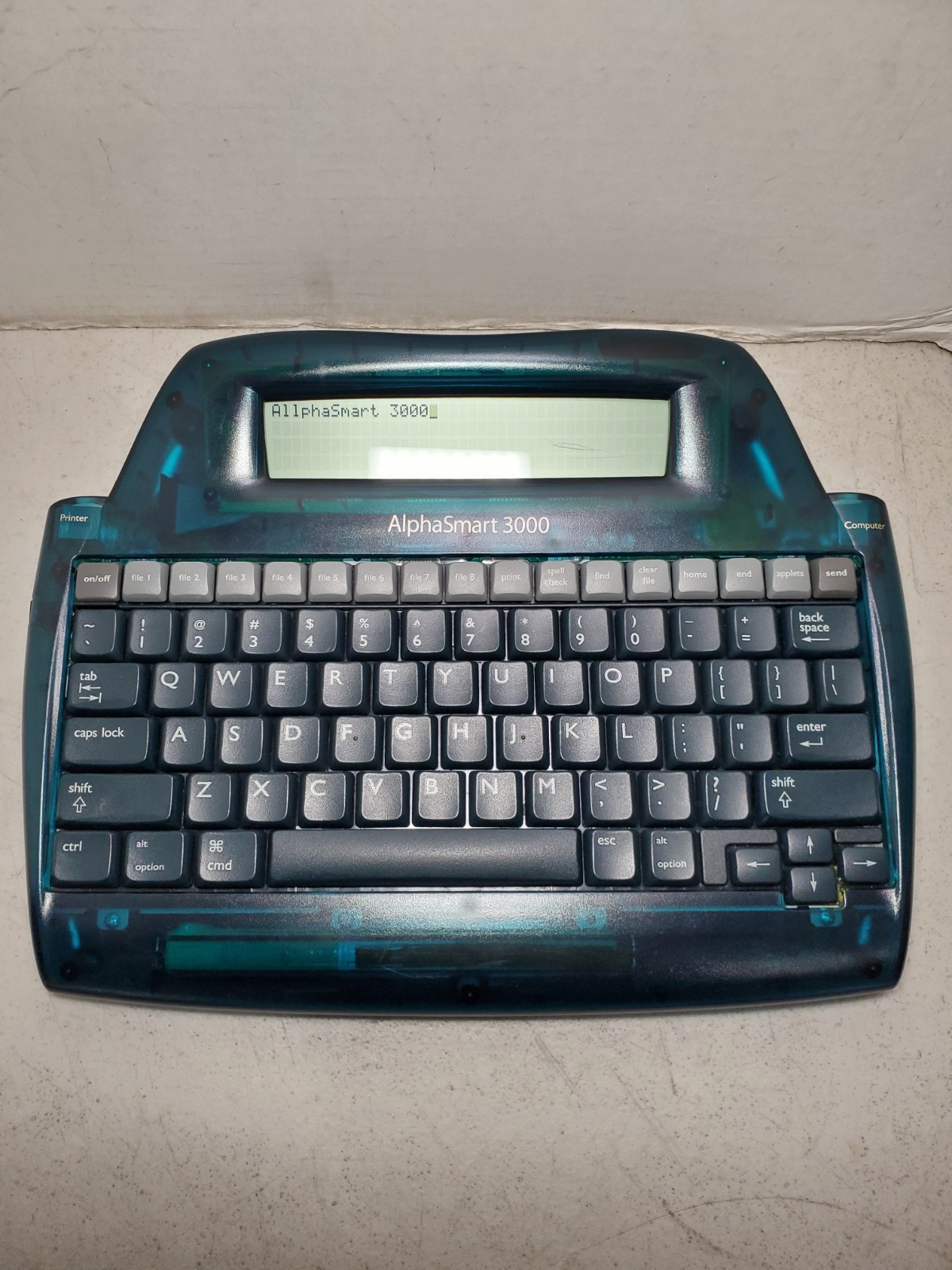 Vintage AlphaSmart 3000 Portable Word Processor Keyboard- Tested Works #69