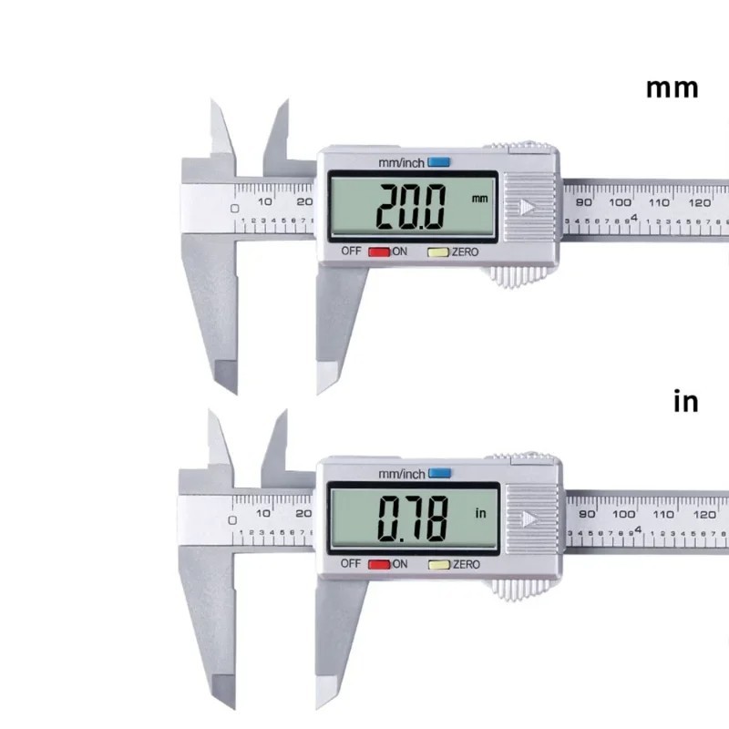 6″ 150mm Digital Vernier Caliper Metal Electronic LCD Micrometer Measuring Gauge