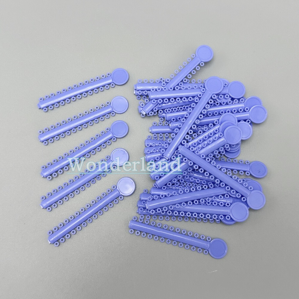 Dental Orthodontic Elastic Ligature Ties Rubber Bands For Bracket Brace USA