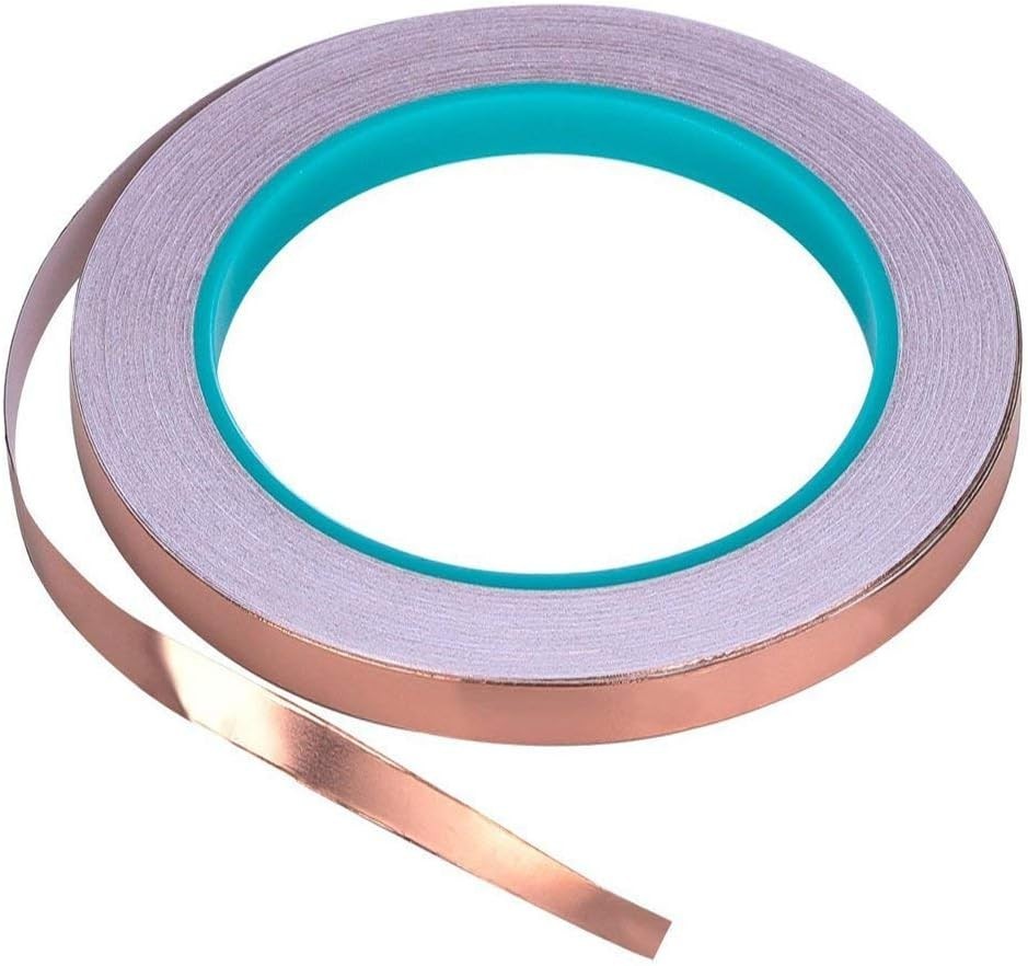 Copper Foil Tape with Double-Sided Conductive 1/4inch X 21.8yards- EMI Shield…