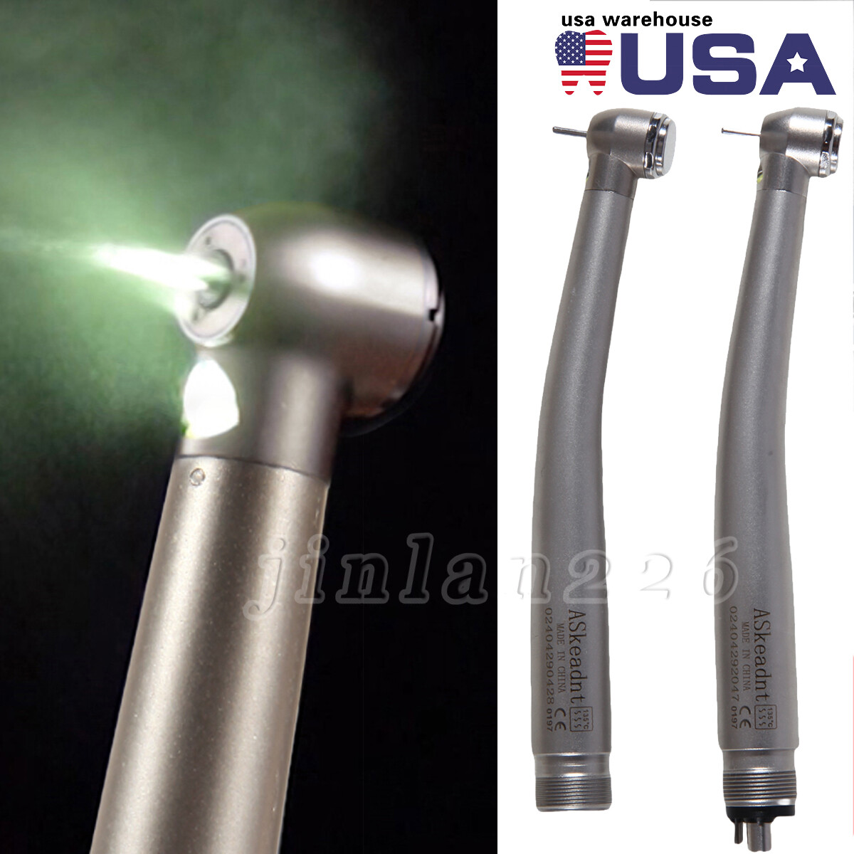 Turbina 24 orificios LED pieza mano de alta velocidad dental Handpiece NSK Style