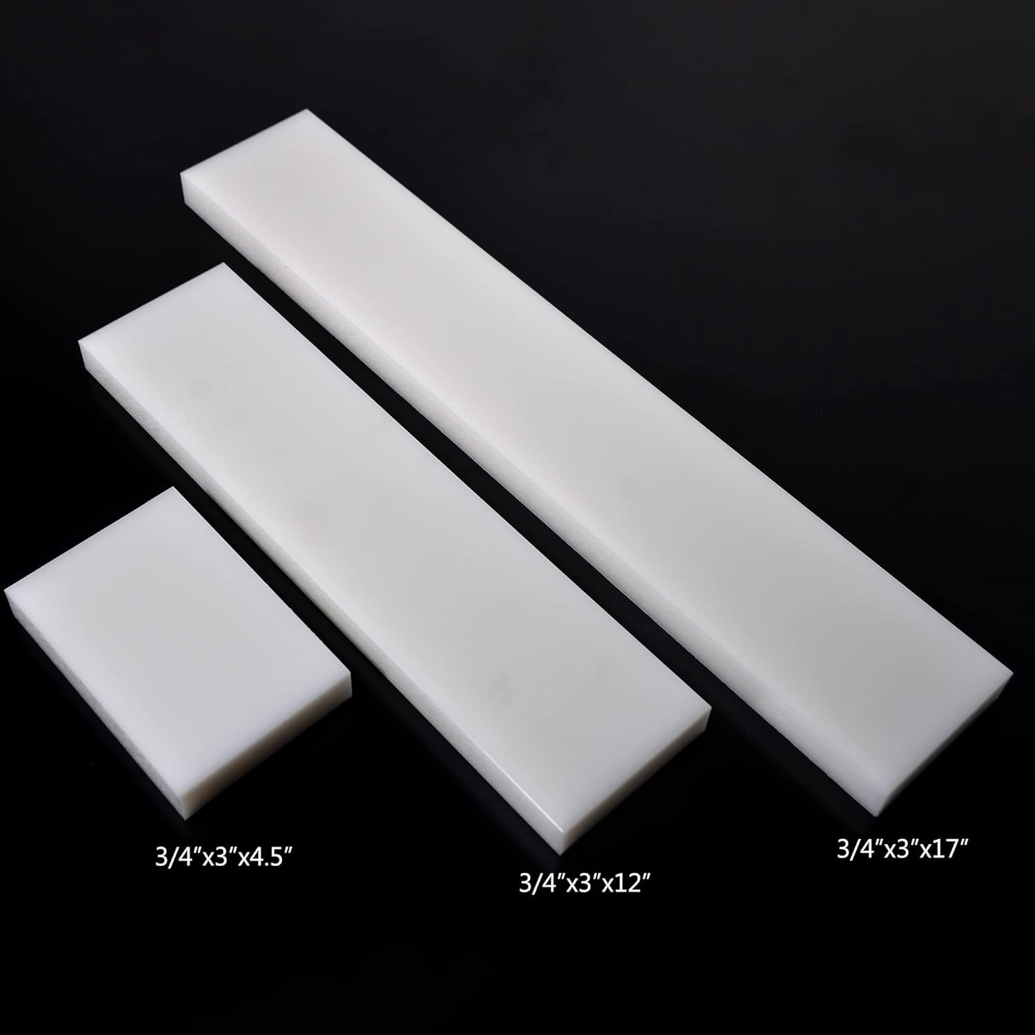 HDPE Block White PE Polyethylene Rectangular Solid Plastic Tapping Block High…