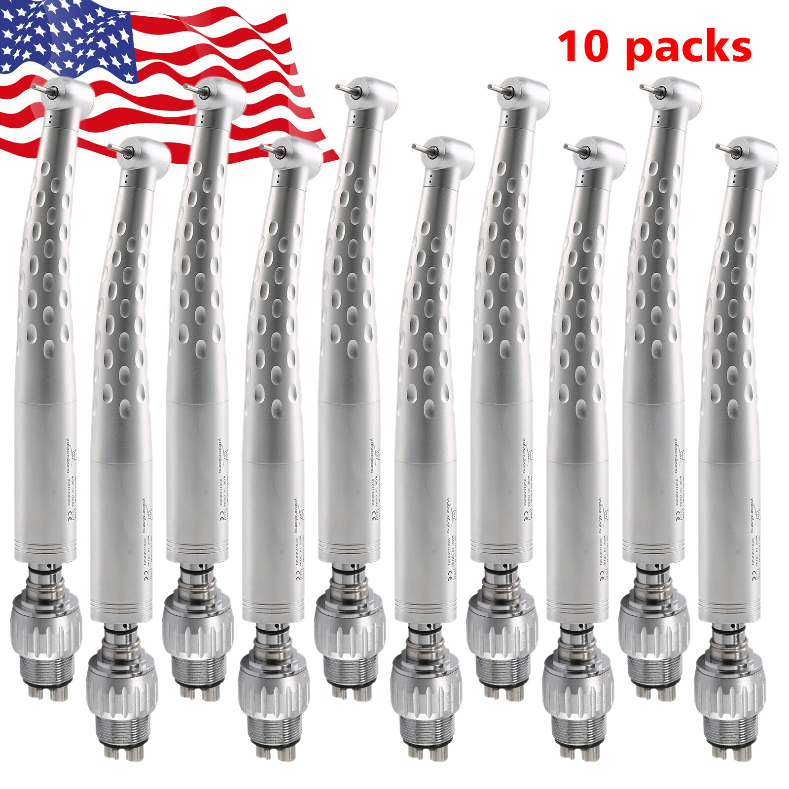 Dental High Speed Handpiece with 4 Hole Swivel Quick Coupler Coupling For KaV
