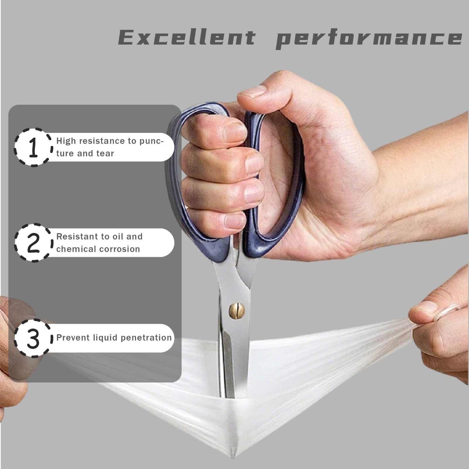 400-Count Clear TPE Disposable Gloves: Food Service & Powder-Free (M/L Sizes)