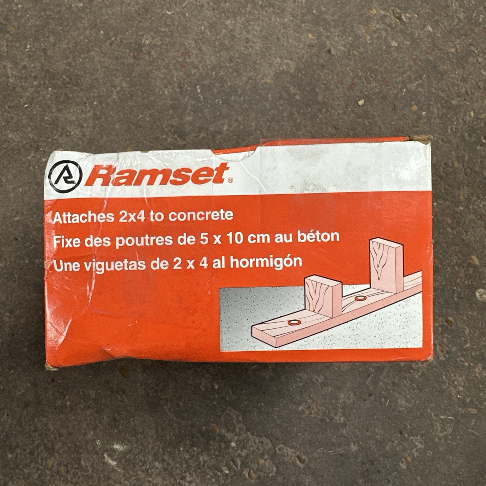 RAMSET 2-1/2 in. Drive Pins with Washers (100-Pack) 1516SDC