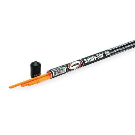 Harris 56F318mpop Brazing Rod,Flux,1/16X18,1145-1205 F,Pk3