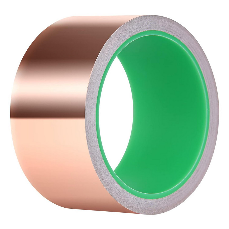Copper Foil Tape with Conductive Adhesive for Guitar & EMI Shielding 2In x 33Ft