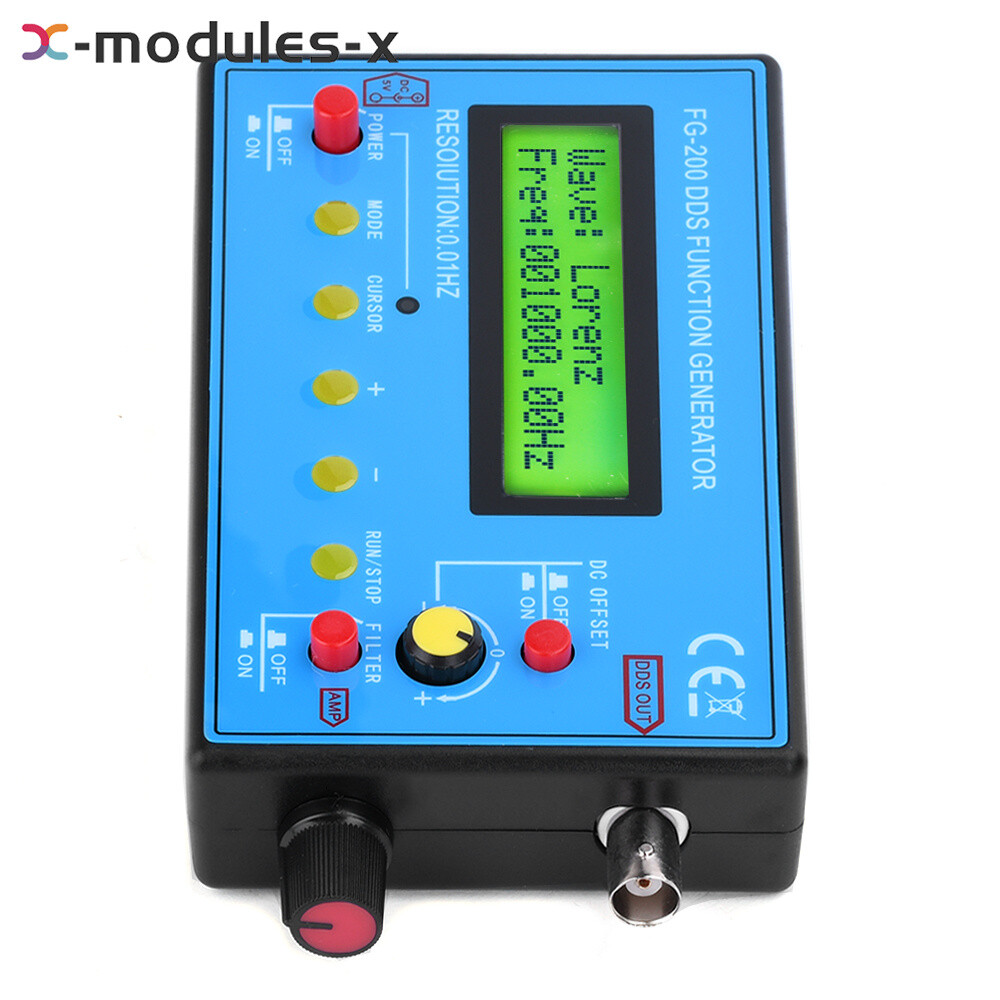 FG-200 0.01Hz-500KHz DDS Function Signal Generator Frequency Counter Module New
