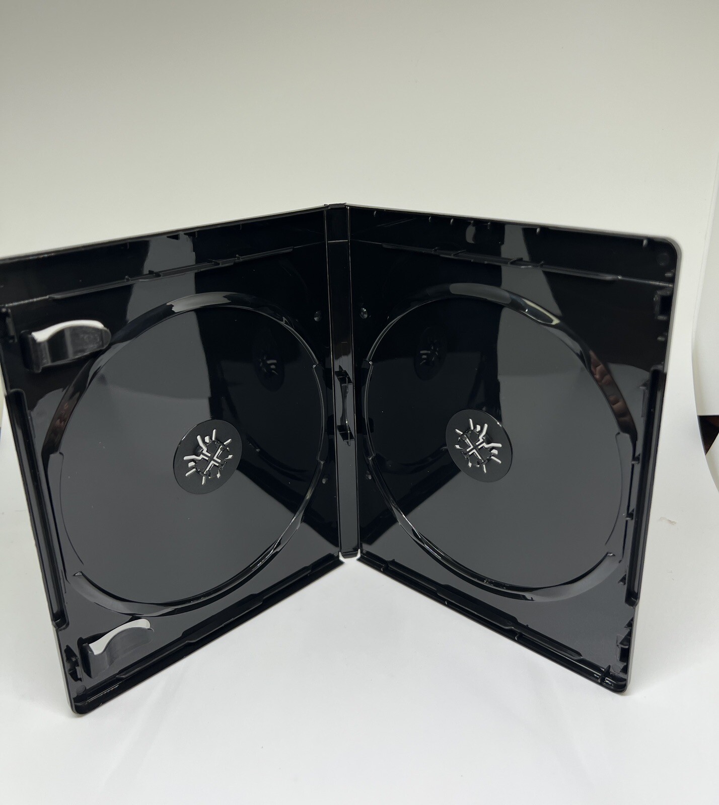 5 PCS NEW 12mm 4K ULTRA HD BLACK 2-DISC CASE, BOOKLET CLIPS, PS2-12MM UHD