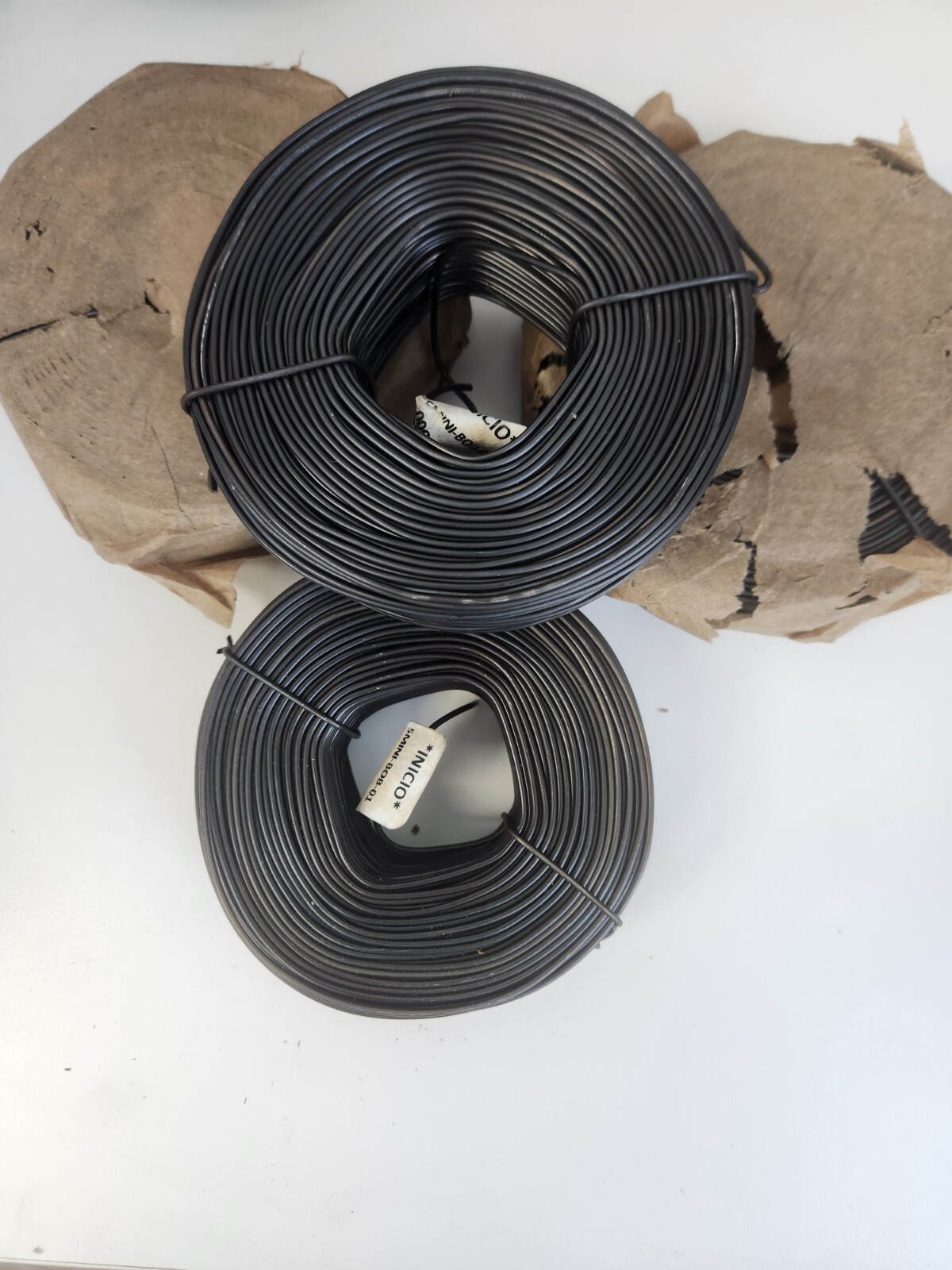 16GA x 3-1/2LB Black Annealed Tie Wire