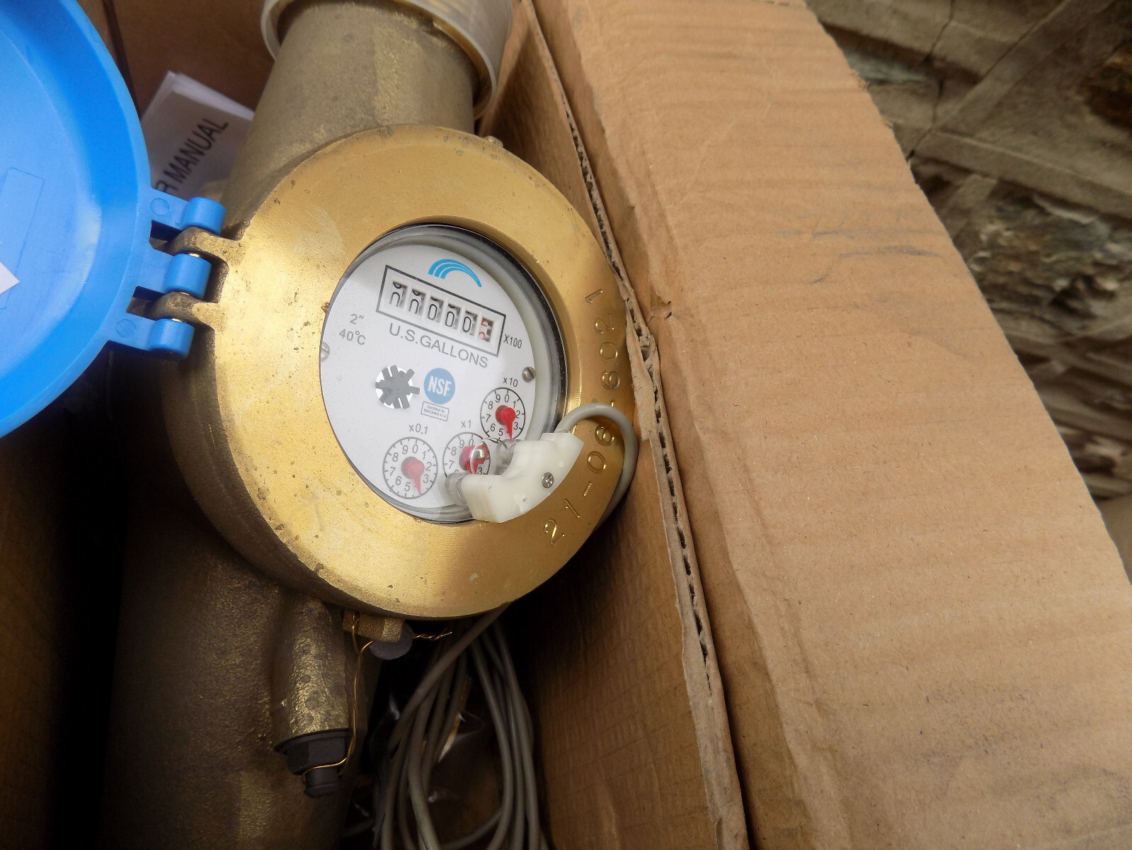 GLF-200-R/10G | Lead-Free Multi-jet Water Meter (NSF 61) – Pulser – 2 in – 10 G/