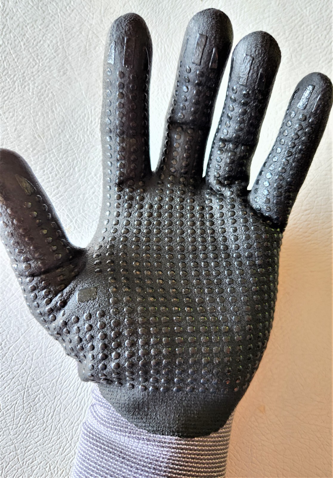 12-Pair Flexi-Guard Glove Ultra-Lightweight breathable Dotted Palms Glove
