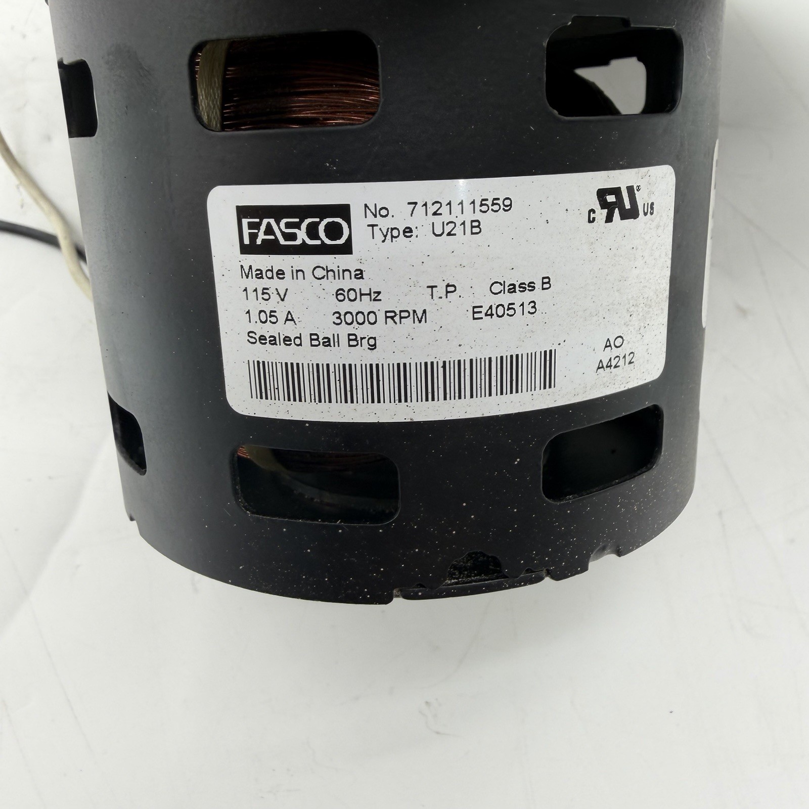 Rheem Ruud 70-101087-01 Fasco 7021-11559 Furnace Draft Inducer used, tested