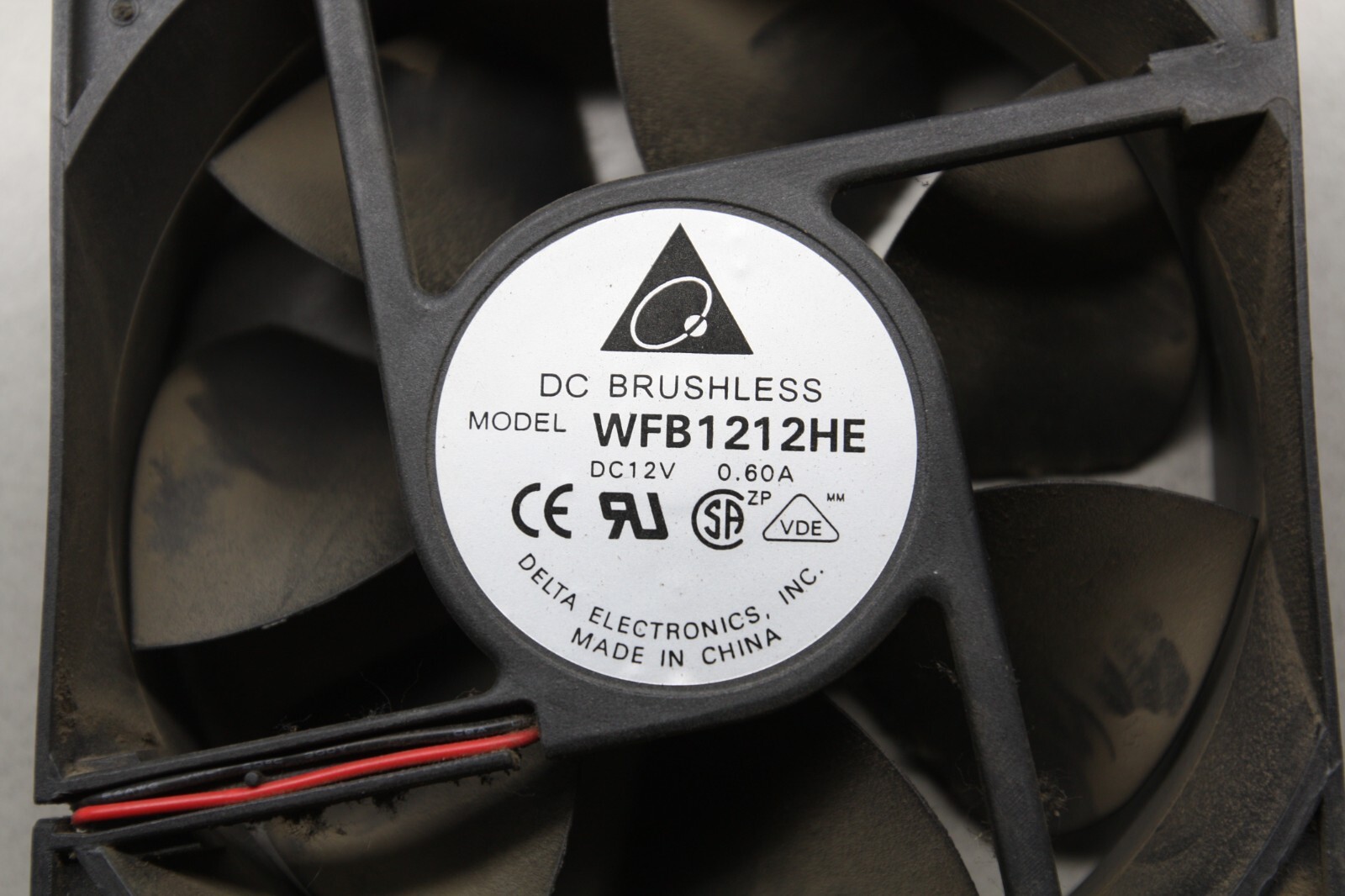 Gerber Edge 2 II Cooling Fan Electrical Panel WFB1212HE P50966B