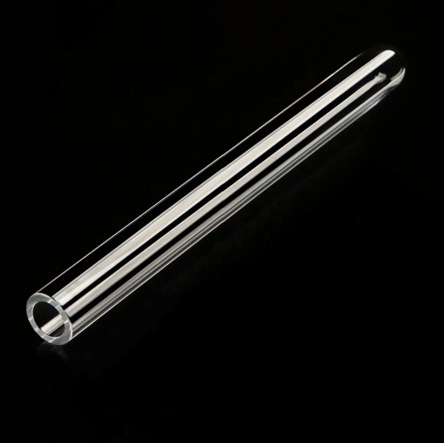 4″/6″/8 Inch Borosilicate Clear Glass Blowing Tube 12mm OD 8mm ID 2mm Thick Wall