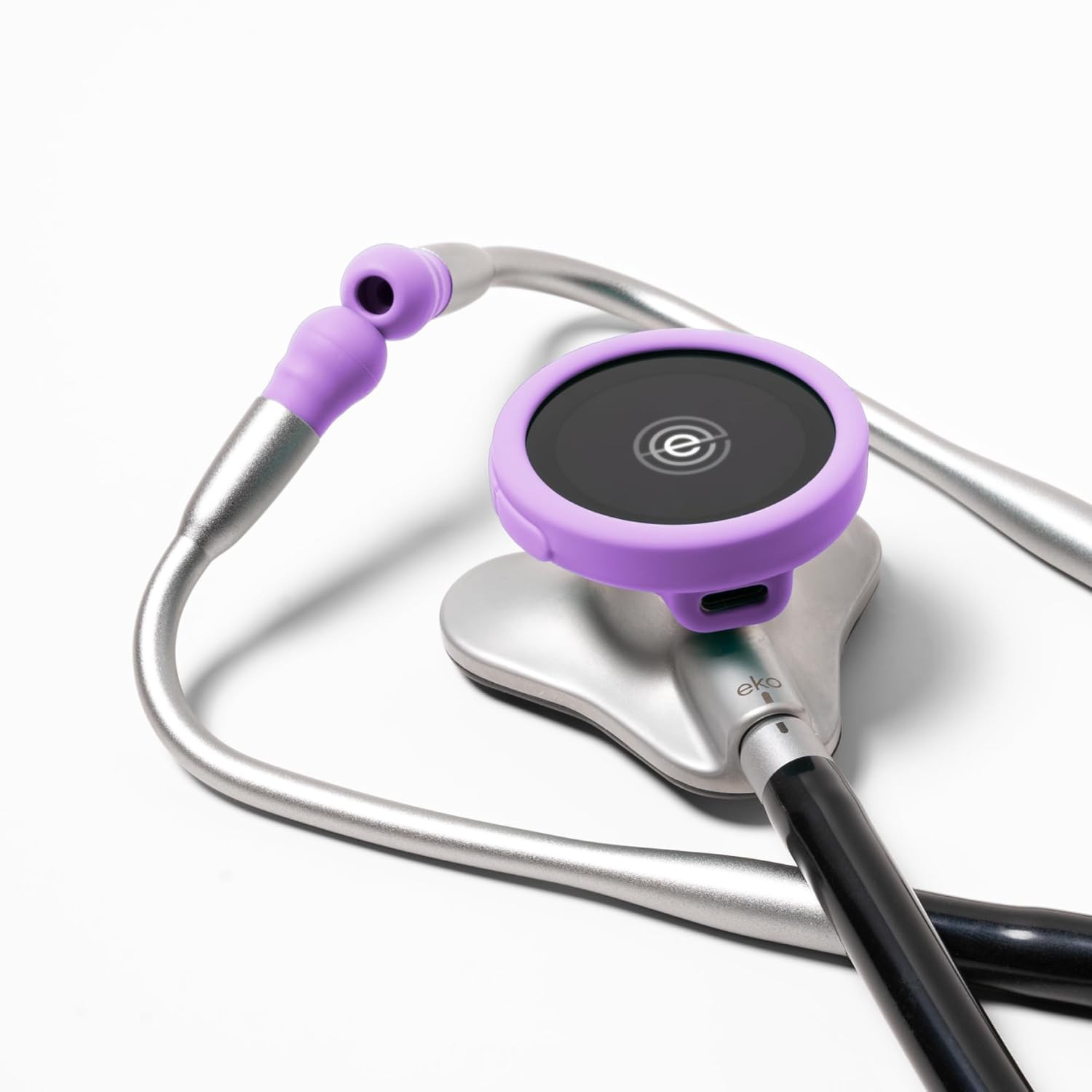 Eko CORE 500™ Digital Stethoscope Rubber Ear Tips – 6 Pairs Bloom Collection