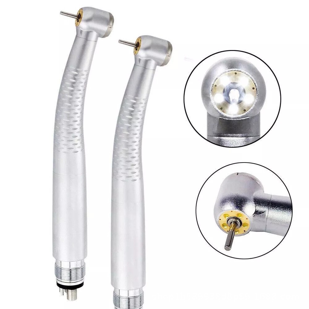 OLED+ 5 Light LED E-Generator Dental High Speed Fiber Optic Handpiece 2/4Hole