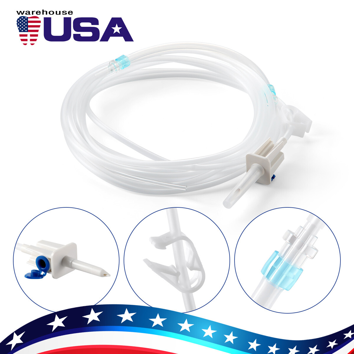 AZDENT Dental Brushless Implant Motor System A-CUBE /Implant Irrigation Tubings