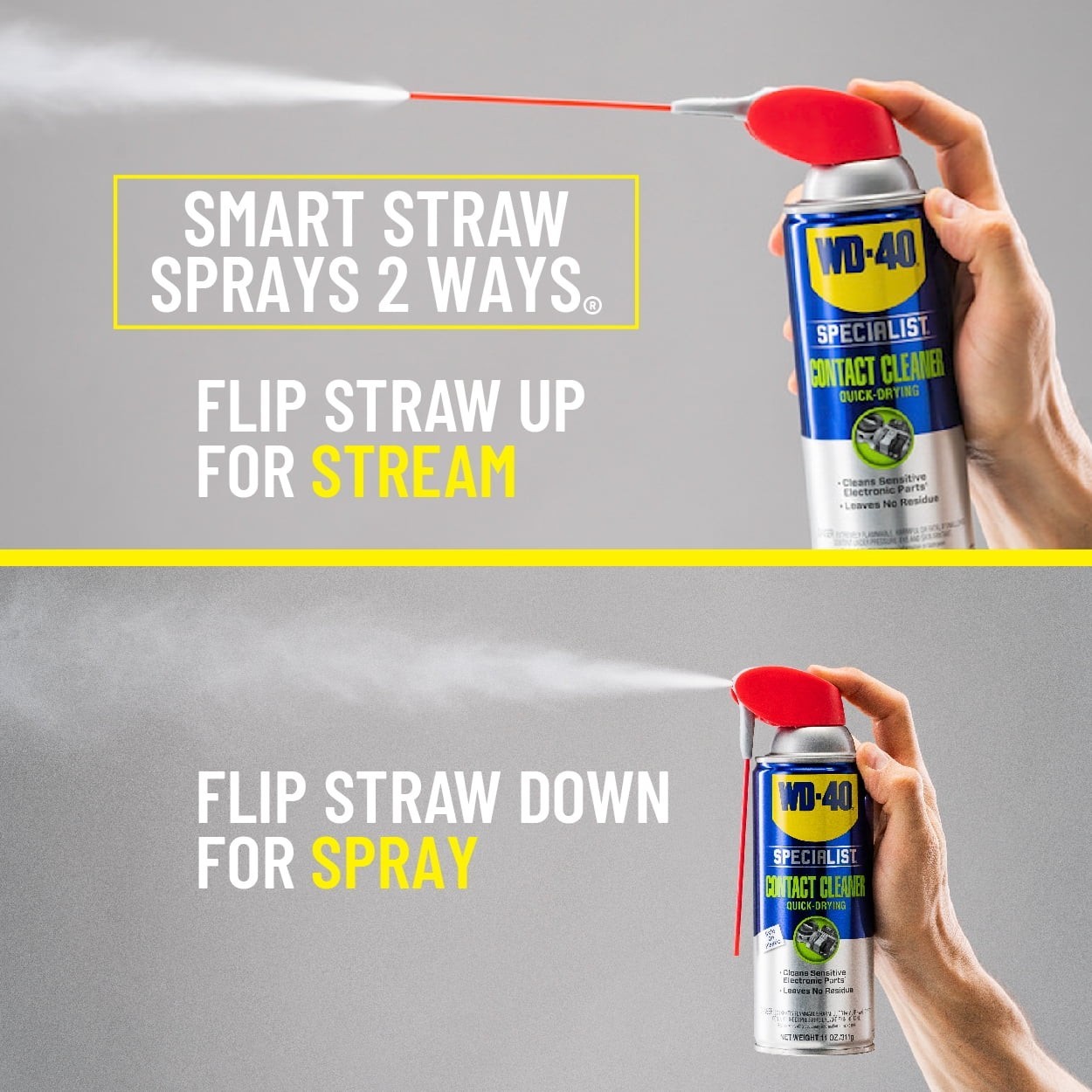 WD-40 Specialist Electrical Contact Cleaner, 11 oz, 2 Pk