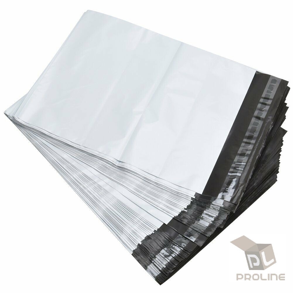100 24×24 Poly Mailers Self Sealing Shipping Envelopes Plastic Bags 2.5 Mil