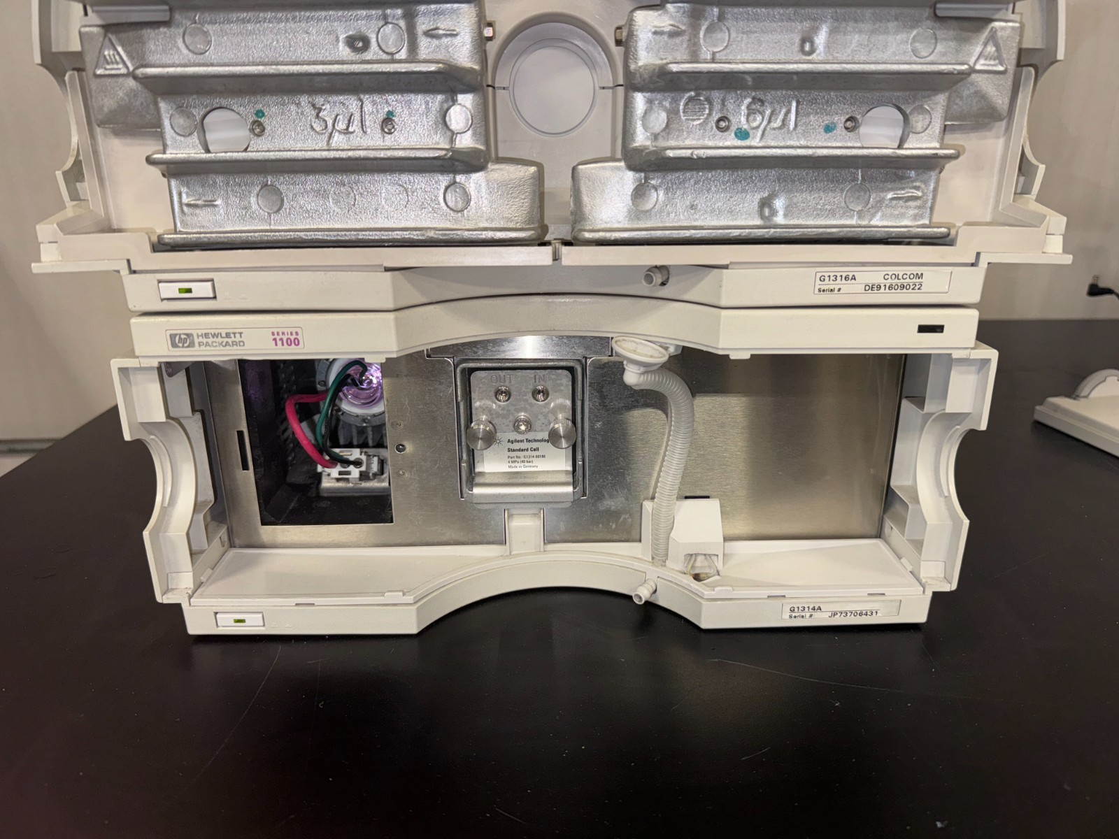 HP/Agilent 1100 HPLC System Pump Autosampler G1314A VWD Detector #18267